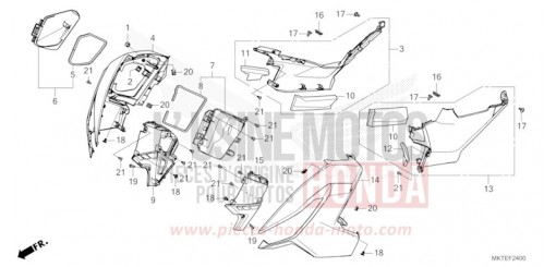 SIDE COWL ADV750S de 2025